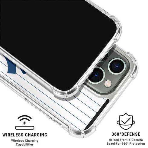 MLB New York Yankees Home Jersey iPhone 16 Pro Max Clear Case